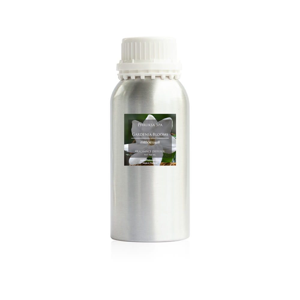 ก้านไม้หอมปรับอากาศ PHRUKSA SPA รีฟิล ขนาด 500 มล.  กลิ่น GARDENIA BLOOMS